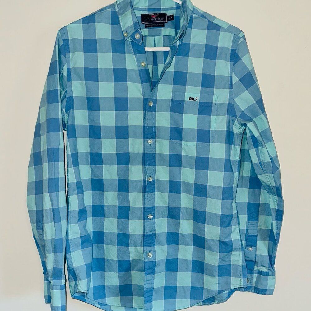 Vineyard Vines Long Sleeve Mens Button Down SIZE SMALL